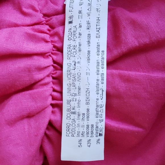 ZARA Linen blend mini dress - Picture 11 of 11